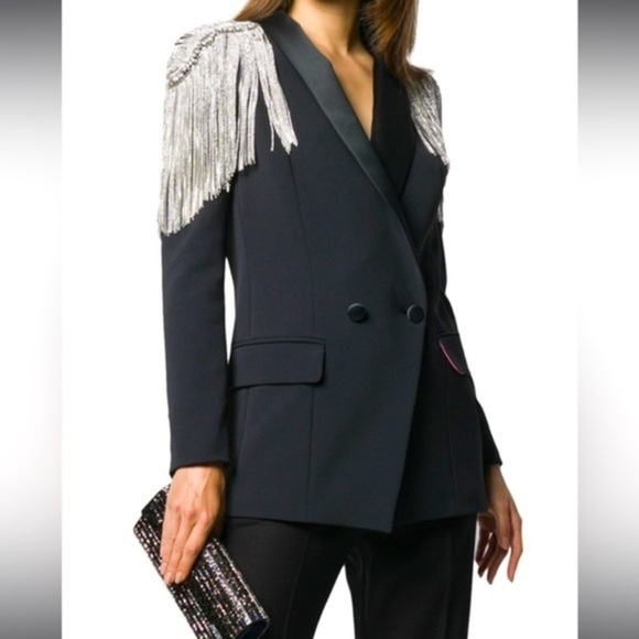 Black Blazer Super Glamorous good condition Elisabetta Franchi
Evening Jacket - Picture 2 of 16